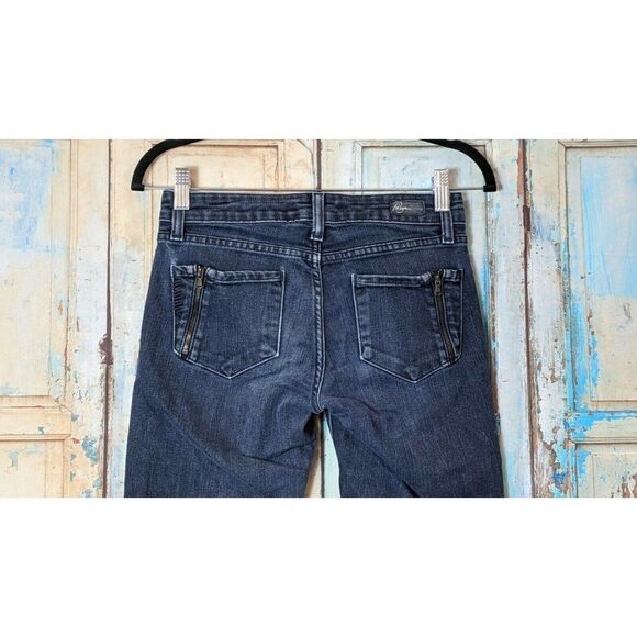 Paige Womens Size 25 Blue Low Rise Zipper Pockets Verdugo Jegging Skinny Jeans - Picture 4 of 8